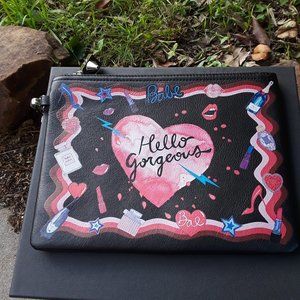 EMMKUP "HELLO G0RGEOUS" PALOMA POUCH